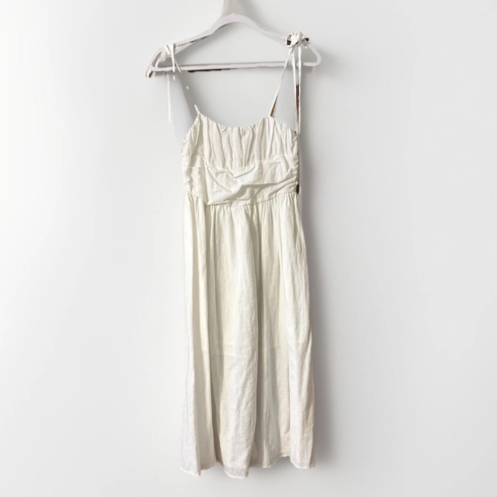 White Spaghetti Strap Dress